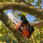 25.4CC 12' Gasoline Chainsaw Powered Wood Cutting Engine Gas Chain Saw - Image 3