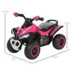 Toddler Push Car Foot-to-Floor 4 Wheels Music Light For Kids 18-36 Months - Image 2