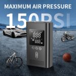 Portable Car Starter With Air Compressor,150PSI Digital Tire Inflator,Car Battery Starter 9.0 Gas 6.5L Diesel,Safe Clamps For Easy Use, Christmas Gift - Image 7