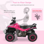 Toddler Push Car Foot-to-Floor 4 Wheels Music Light For Kids 18-36 Months - Image 4