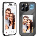 IPhone15 PRO PROMAX NFC Ink Screen Flip Phone Case Smart Creative DIY Custom All-Inclusive Case - Image 2