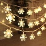 LED Snowflake Lighting Chain Solar Decorative Lamp - Image 7