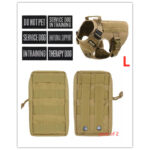 Military Tactical Dog Harness German Shepherd Adjustable Pet Dog Back - Image 3