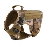 Military Tactical Dog Harness German Shepherd Adjustable Pet Dog Back - Image 24