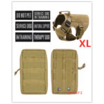 Military Tactical Dog Harness German Shepherd Adjustable Pet Dog Back - Image 4