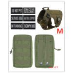 Military Tactical Dog Harness German Shepherd Adjustable Pet Dog Back - Image 6