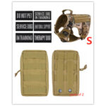 Military Tactical Dog Harness German Shepherd Adjustable Pet Dog Back - Image 13