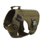 Military Tactical Dog Harness German Shepherd Adjustable Pet Dog Back - Image 21