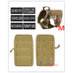 Military Tactical Dog Harness German Shepherd Adjustable Pet Dog Back - Image 14