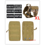 Military Tactical Dog Harness German Shepherd Adjustable Pet Dog Back - Image 16