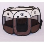 Folding Octagonal Pet Fence Oxford Cloth Cat And Dog Kennel - Image 14