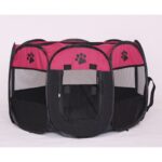 Folding Octagonal Pet Fence Oxford Cloth Cat And Dog Kennel - Image 16