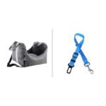 Pet Dog Car Carrier Seat Waterproof Basket Portable Car Seat Safety Travelling Mesh Hanging Bags Breathable Beds & Sofas - Image 6