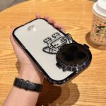 Glitter Astronaut Camera Stand Phone Case For I14 13 12 11 Pro Max XR 14 Plus Invisible Lens Bracket Plating Soft Cover - Image 82