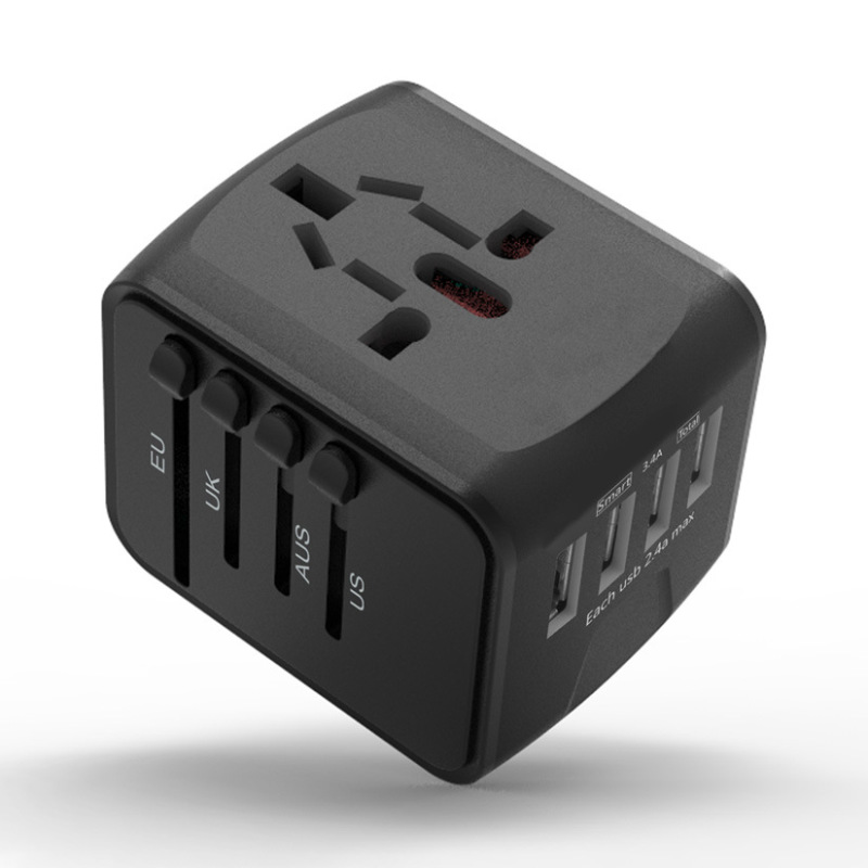 CJSJ163524601AZ Travel Multifunctional 4 Charging Dock USB Converter - Image 1
