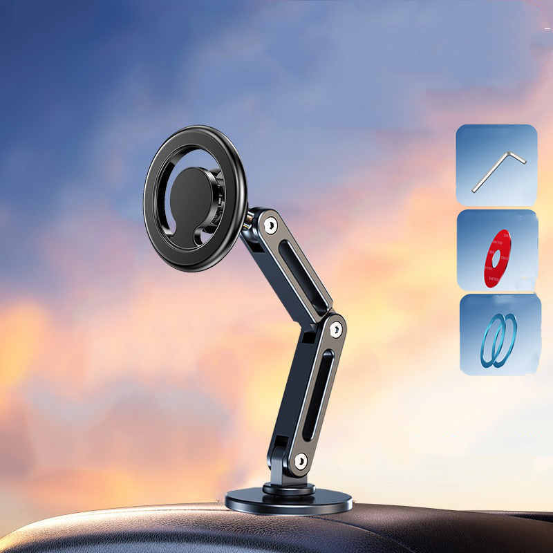 CJSJ172635501AZ Car Bracket Paste Base Accessories Aluminum Alloy 17mm - Image 1