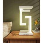 Creative Smartphone Wireless Charging Suspension Table Lamp Balance Lamp Floating For Home Bedroom
