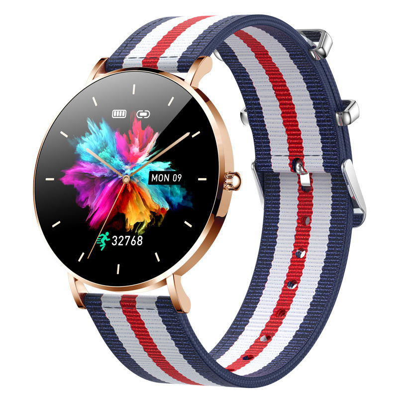 CJZN176399201AZ T8 Women's Thin Smart Call Watch Heart Rate And Blood Pressure Monitoring - Image 1