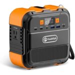 Flashfish 120W Portable Power Station, 98Wh/26400mAh Solar Generator Backup Power Battery Pack With AC/DC/Type-c/USB/Flashlight, 110V Power Bank For Charging Laptop Phone Tablet In Camping RV Van Trip - A101