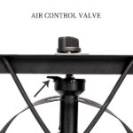 Outdoor Camp Stove High Pressure Propane Gas Cooker Portable Cast Iron Patio Cooking Burner Single Burner 75000-BTU - Image 3