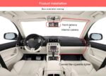 Car Dual Lens Dash Cam HD 1080P Front Rear Inside Video Recorder Camera G-Sensor - Image 3