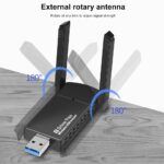 USB 3.0 Wireless WIFI Adapter 1300Mbps Long Range Dongle Dual Band 5Ghz Network - Image 3