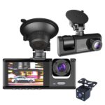 Car Dual Lens Dash Cam HD 1080P Front Rear Inside Video Recorder Camera G-Sensor - Image 9