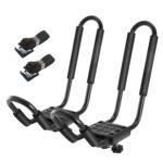 Universal Kayak Roof Rack J Bar, 1 Pairs-Bar Rack HD Kayak Carrier Canoe Boat Surf Ski Roof Top Mount Car SUV Crossbar - Image 6