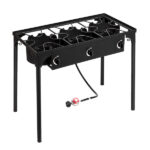 Rectangular Three Eyed Four Legged Gas Burner - Image 10