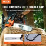 58CC 20' Gasoline Chainsaw Gas Powered Wood Cutting Engine Gas Chain Saw - Image 3