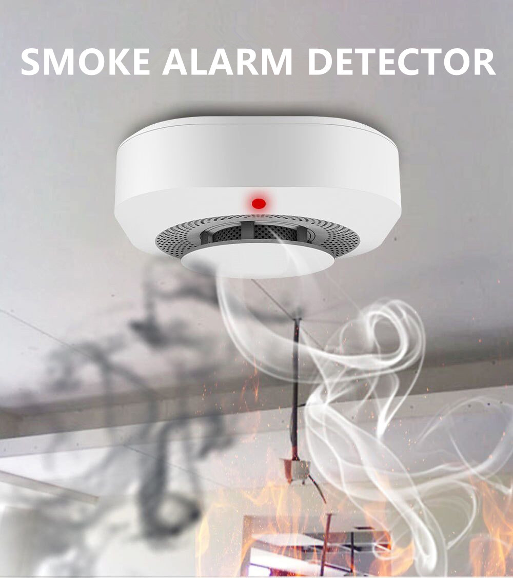 e066e6d8-1d64-4b8e-a45e-3de8a1688e01.jpg Photoelectric Wireless Smoke Detector Fire Alarm Detector Smart Smoke Alarm - Image 1