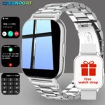 Smartwatch for Men & Women – Multi-Function Fitness Tracker with Call, Message, Weather, Alarm, Remote Camera Control, USB Charging - Image 2