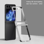 6D Plated Hard PC Case with Tempered Glass for Samsung Galaxy Z Flip 3–6 – Hinge & Camera Protection - Image 10