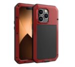 IP54 Waterproof Heavy-Duty Metal Case for iPhone 11–17 Series – Gorilla Glass Protection - Image 8