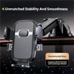 Car Phone Holder Sucker for Dashboard Windshield Mobile Car Holder Clamp For iPhone Pro Max X Xiaomi Huawei Samsung - Image 4
