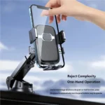 Car Phone Holder Sucker for Dashboard Windshield Mobile Car Holder Clamp For iPhone Pro Max X Xiaomi Huawei Samsung - Image 2