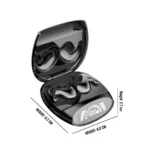 SK Ultra-thin Sleep Headphones 5.2 Wireless Bluetooth Headset Invisible Earbuds Hidden In Ear Button Sports Earphones Waterproof - Image 4