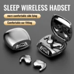 SK Ultra-thin Sleep Headphones 5.2 Wireless Bluetooth Headset Invisible Earbuds Hidden In Ear Button Sports Earphones Waterproof - Image 3