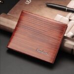 Men's Bifold Leather Credit ID Card Holder Wallet Billfold Purse Clutch Billfold - Image 2