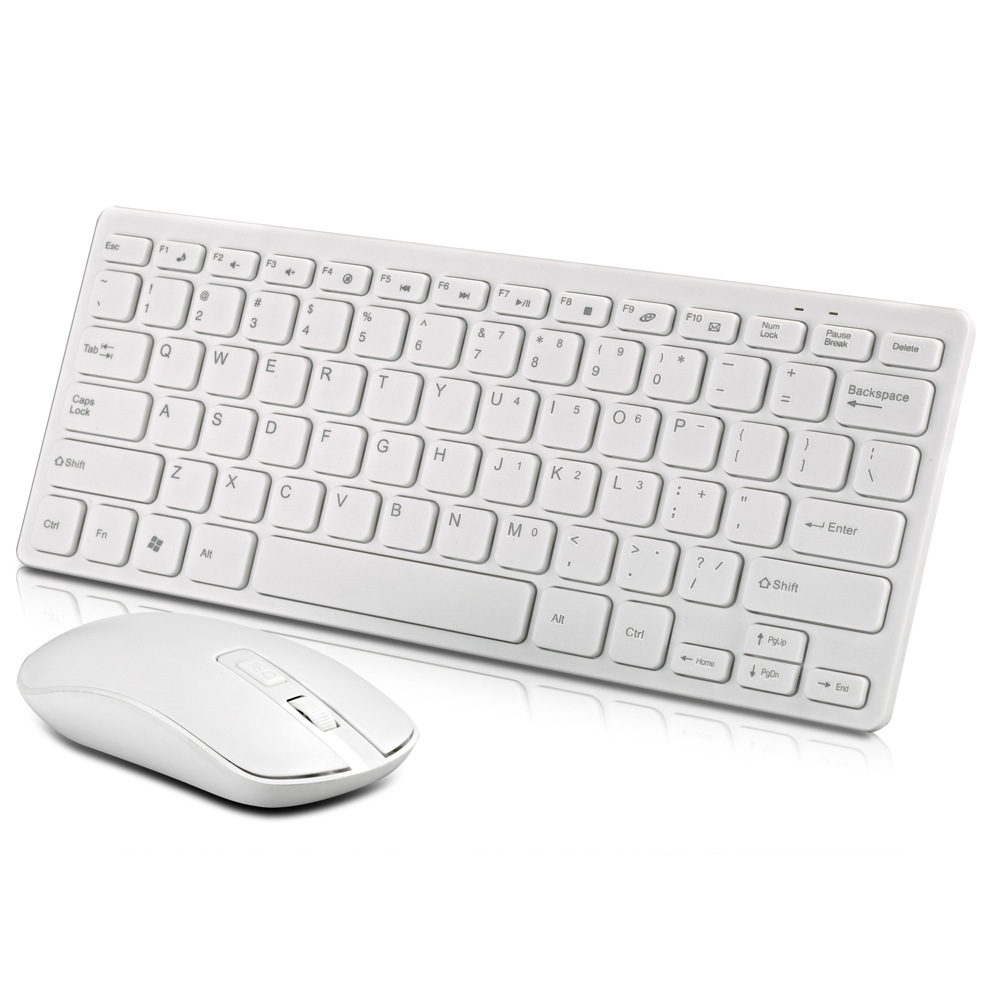 1617776100835.jpg Wireless Keyboard And Mouse Set Chocolate - Image 1