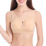 Cotton Anti-expansion Anti-Sag Gathering Adjustment Sports Bra - Image 7
