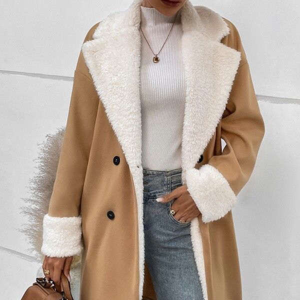 35a2bc2d-ac51-46e2-b2d1-3b93fb25a029.jpg Leisure Commute Woolen Coat For Women - Image 1