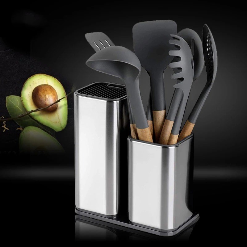 6153672711.jpg Creative Tool Holder Large Capacity Holder Multifunctional Kitchen Tool - Image 1