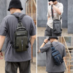 Crossbody Bags Men Multifunctional Backpack Shoulder Chest Bags - Image 4