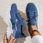 Women's Casual Stylish And Lightweight Soft Bottom Sports Shoes - Image 5