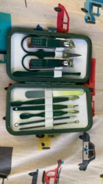Professional 7/10/12/18 Piece Nail Care Kit Stainless Steel Manicure & Pedicure Set Nail Clipper Set with Travel Case - Image 24