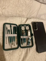 Professional 7/10/12/18 Piece Nail Care Kit Stainless Steel Manicure & Pedicure Set Nail Clipper Set with Travel Case - Image 21