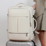 Large Capacity Backpack For Women Men Multiple Pockets And Zippers Versatile Computer Bags Business Travel Backpack - Image 3