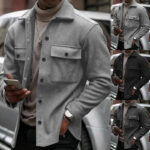Men's Casual And Fashionable Slim Fit Jacket - Image 5