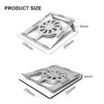Foreign Trade New Computer Radiator Desktop Office Folding Lifting Computer Cooling Bracket Aluminum Alloy Bracket - Image 2